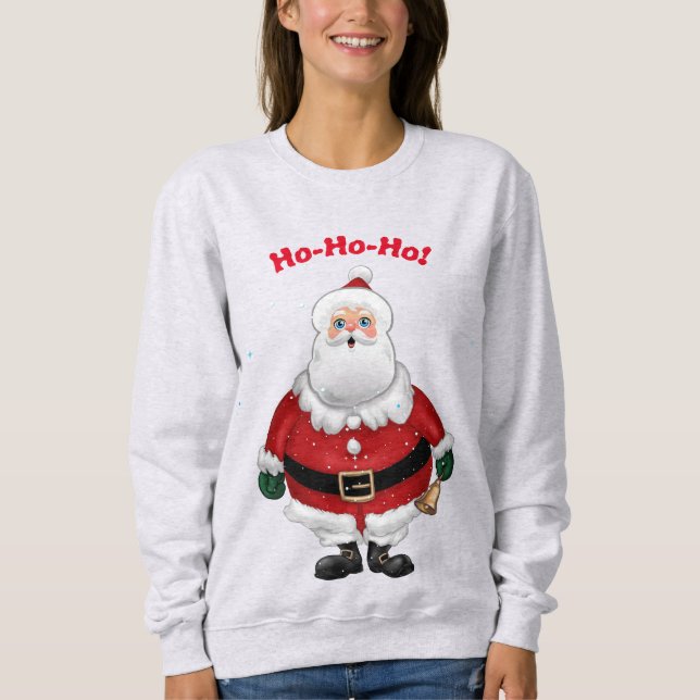 Camiseta Cartoon Red Santa Claus (Frente)