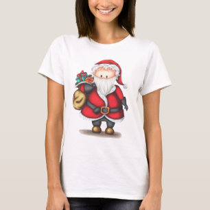 Camiseta Cartoon Santa Claus