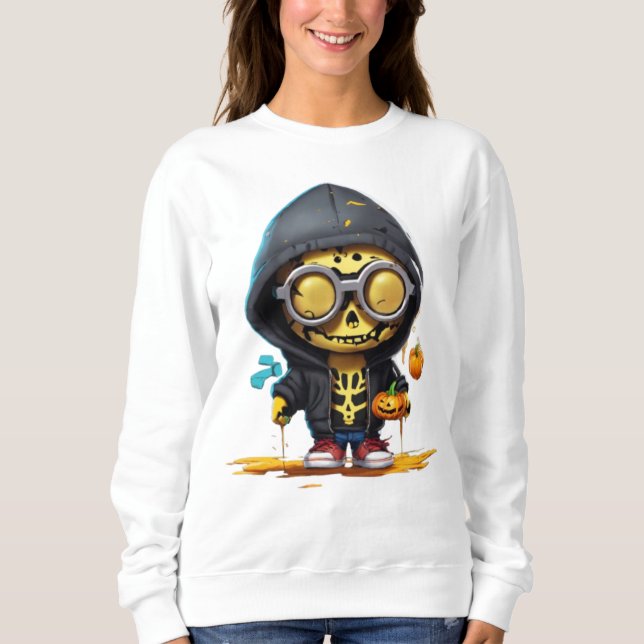Camiseta Cartoon Skeleton (Frente)