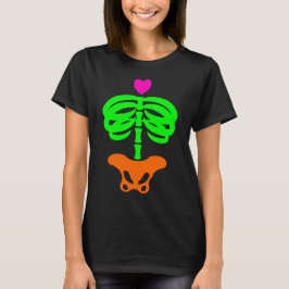 Camiseta Cartoon Skelly Zombie Skeleton Arte T