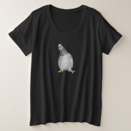 Camiseta Cartoon-Stadttaube