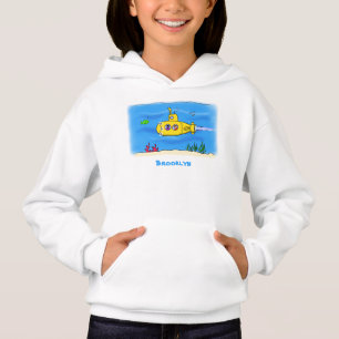 Camiseta Cartoon submarino feliz