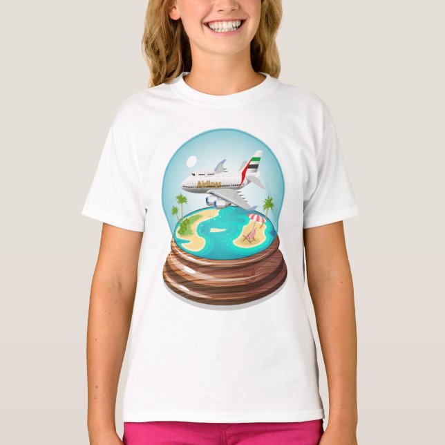 Camiseta Cartoon Summer Cristal Ball (Frente)