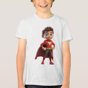 Camiseta Cartoon Supper Hero