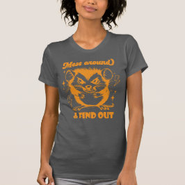 Camiseta Cartoon Tasmanian Devil "Mess Around and Find Out"