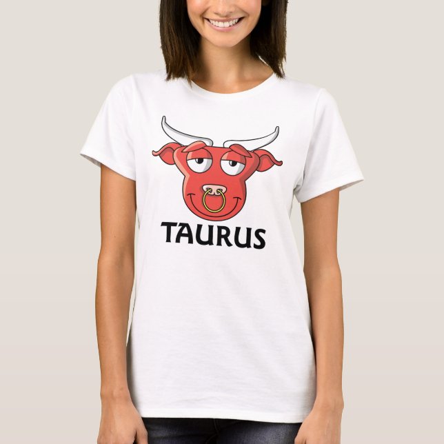 Camiseta Cartoon Taurus Red Bull (Frente)