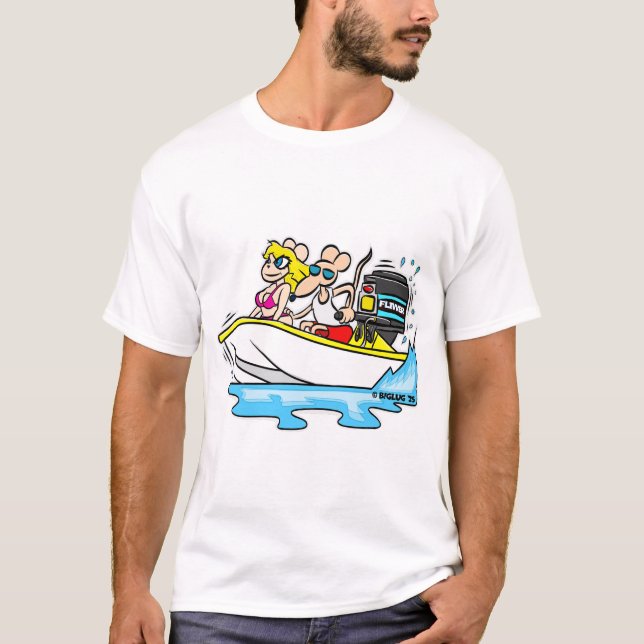 Camiseta Cartoons de Creekrat Flivver Fliver Arte de Cartoo (Frente)