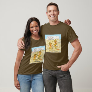Camiseta Cartoons engraçados de LTCartoons Arqueologia Cani