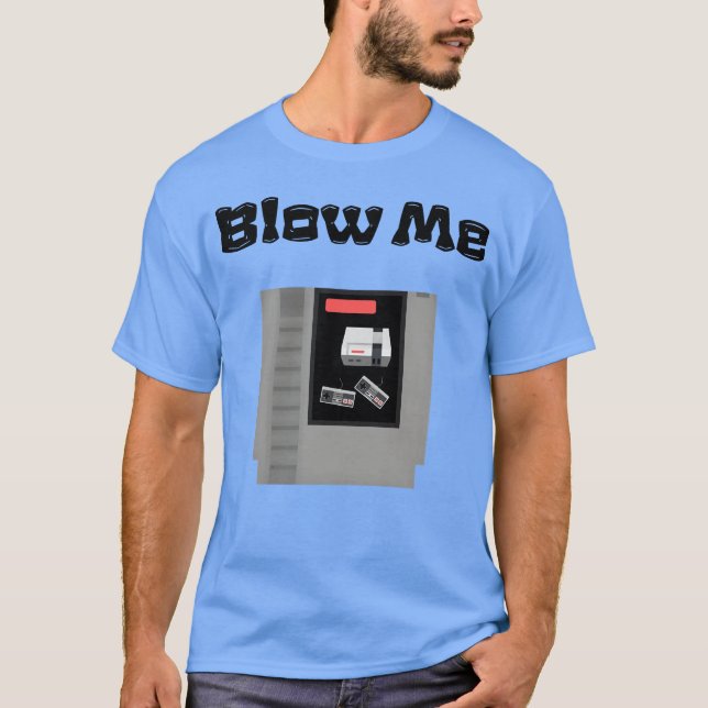 Camiseta Cartucho de jogo clássico engraçado (Frente)