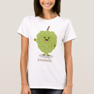 Camiseta Cartum de maçã-cuada