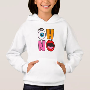 Camiseta Cartum “Oh Não” Divertido
