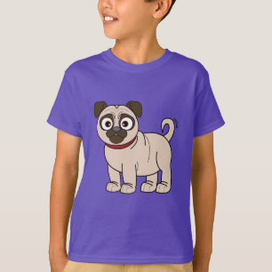 Camiseta Cartum Pug