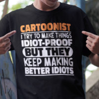 Cartunista Eu Tento Fazer Coisas Engraçadas