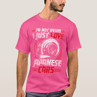 Camiseta Caruning de automobilismo Mercado Interno Japonês