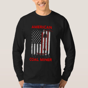Camiseta Carvão Mineiro Americano Bandeiras Mineiras Engraç