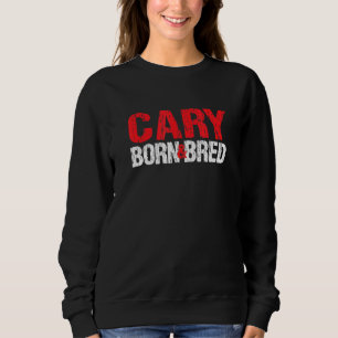 Camiseta Cary Nascer E Bred North Carolina Hometown Nc Home