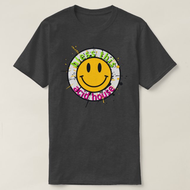 CAMISETA CASA ÁCIDA (Frente do Design)