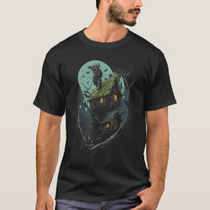 Camiseta Casa Andante sobre Pernas de Galinha Folclore Esla