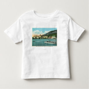 Camiseta Casa, anexo, e yacht club do Mt Kineo