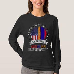Camiseta Casa Armênia Americana em Nós Patriota Americano A