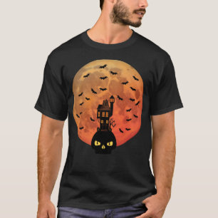 Camiseta Casa assombrada de Lua de Sangue