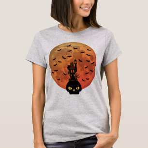 Camiseta Casa assombrada de Lua de Sangue
