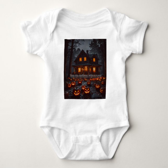 Camiseta Casa Assombrada - Halloween (Frente)