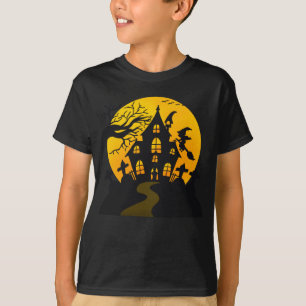 Camiseta Casa Assustada do Halloween