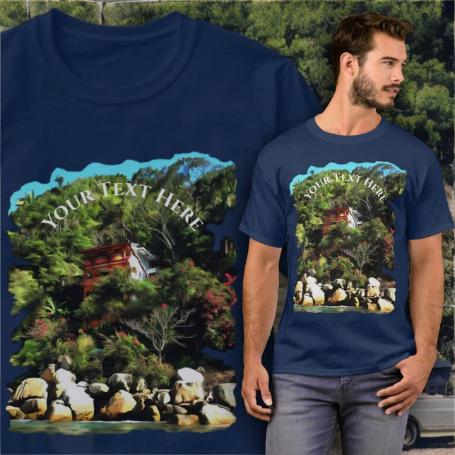 Camiseta Casa Bahia Bonita 0759 (Criador carregado)