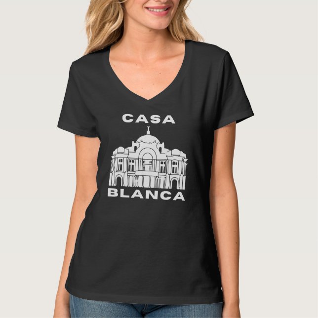 Camiseta Casa Blanca, Casa Branca (Frente)