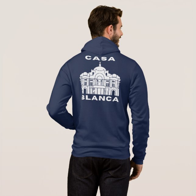 Camiseta Casa Blanca, Casa Branca (Parte Traseira Completa)