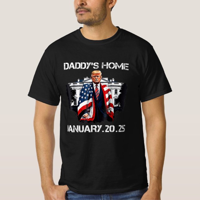 Camiseta Casa Branca de Trump Daddys (Frente)