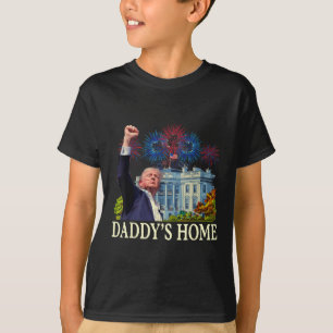 Camiseta Casa Branca de Trump Daddys 2024 Bem-vindo Sr.