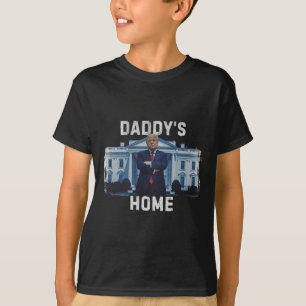 Camiseta Casa Branca do Funny Trump Pai 2024 1