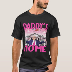 Camiseta Casa Branca do pai Trump 2024
