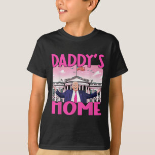Camiseta Casa Branca do pai Trump 2024