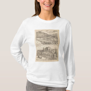 Camiseta Casa da cascata no lago Dunmore