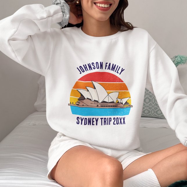 Camiseta Casa da Ópera de Sydney Austrália Personalizada (Criador carregado)
