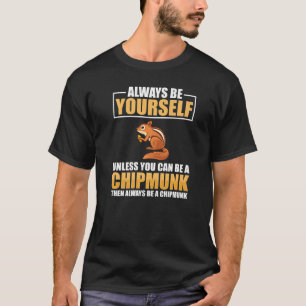 Camiseta Casa de Animais de Estimação Fofos Esquilos Esquil
