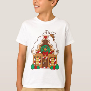 Camiseta Casa de Biscoito de gengibre