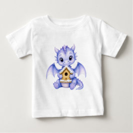 Camiseta Casa de Biscoito de Gengibre do Dragão Bebê Fofo