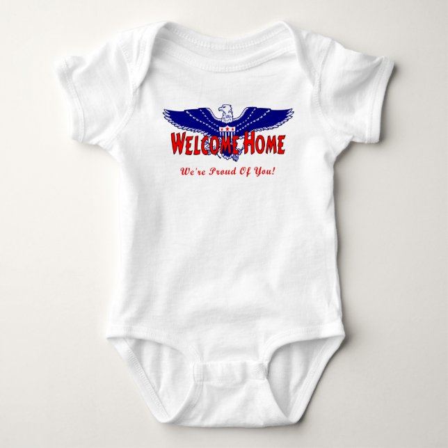 Camiseta Casa de boas-vindas militares (Frente)