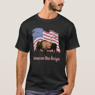 Camiseta Casa De Buffalo No Intervalo Americano Bison Buffa