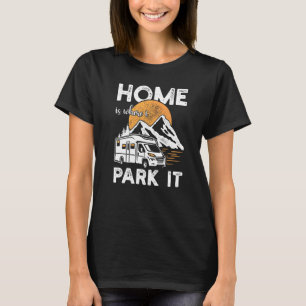 Camiseta Casa de Camping Natureza Dito Para Campistas
