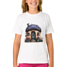 Casa de Campo Caprichosa Arte Ilustração Fantasia