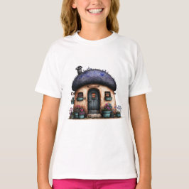 Camiseta Casa de Campo Caprichosa Arte Ilustração Fantasia