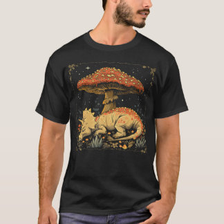 Camiseta Casa de Campo Estética de Triceratops Dinossauro F