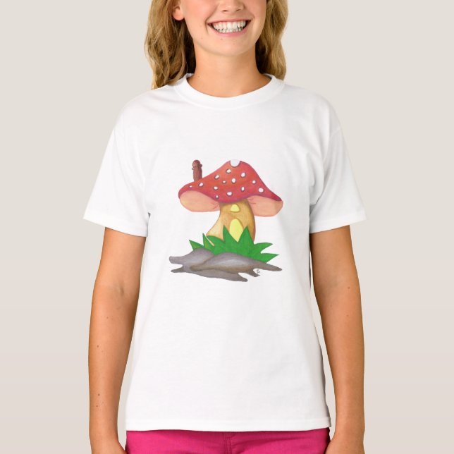 Camiseta Casa de Cogumelo (Frente)