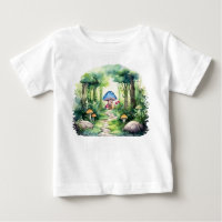 Casa de Cogumelos Encantada em Floresta Mágica