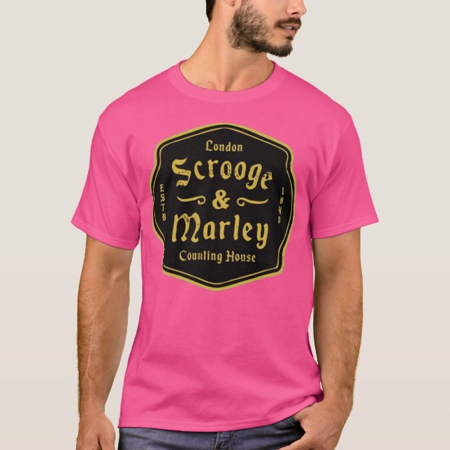 Camiseta Casa de Contagem de Scrooge & Marley (Frente)